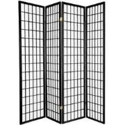 Fine Asianliving Japanse Kamerscherm B180xH180cm 4 Panelen Shoji