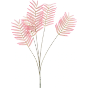 Kunsttak Varen leaf spray Mirja pink 93 cm