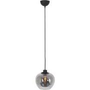 Steinhauer hanglamp Lotus - zwart - glas - 25 cm - E27 fitting - 1897Z...