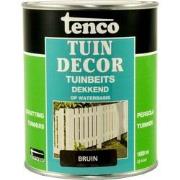 Tuindecor dekkend bruin 1l verf/beits