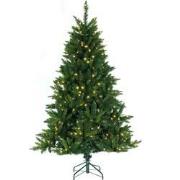 Kerstboom Black Forest 225 cm D136 cm met Warm Led verlichting kerstbo...