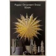 Papier ornament snow, 50 cm