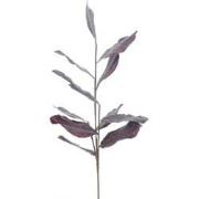 Kunsttak magnolia leaf red, 99 cm