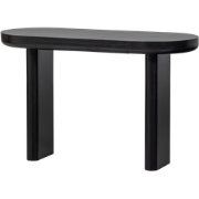 WOOOD Mael Bureau/Sidetable - Fineer - Zwart - 75x120x50