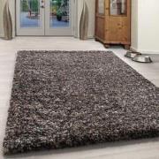 Tapijtenloods Rainbow Soft Shaggy Hoogpolig Vloerkleed Taupe- 160x230 ...