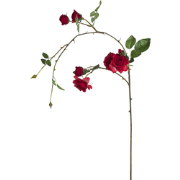 Branche tombante de Roses - Rouge / 125 cm