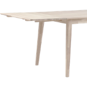 Filippa houten verlengstuk whitewash voor Filippa eettafel - 50 cm