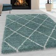 Tapijtenloods Harmony Soft Shaggy Hoogpolig Vloerkleed Blauw / Turquoi...