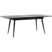 Beliani MALDON - Eettafel-Zwart-MDF