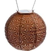 Lumiz Solar Buitenlampion Sashiko Rond - Solar Tuinverlichting - 20 cm...