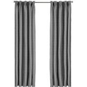 Larson - Luxe geweven blackout gordijn - met haken - 1.5m x 2.5m - Don...