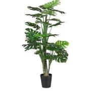 Mica Decorations Monstera Kunstplant - H160 x Ø80 cm - Groen