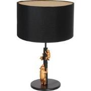 Anne Lighting tafellamp Animaux - zwart - metaal - 20 cm - E27 fitting...