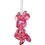 Ornament acryl minnie l8cm roze