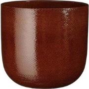 Mica Decorations Bloempot Enzo - 30x30x27 cm - Terracotta - Oker