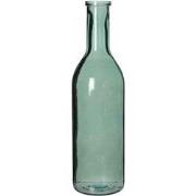 Mica Decorations rioja glazen fles grijs maat in cm: 50 x 15