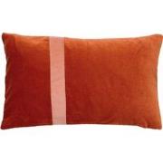 Dutch Decor PIPPA - Sierkussen velvet Potters Clay 30x50 cm - oranje -...