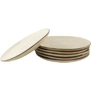 OTIX Dinerborden - Bordenset - 6 Persoons - Beige - 27cm - Keramiek - ...