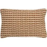 Dutch Decor DANA - Kussenhoes van katoen Tobacco Brown 40x60 cm - brui...