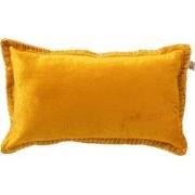 Dutch Decor REBEL - Sierkussen velvet 30x50 cm Golden Glow - geel - Du...