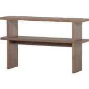 vtwonen Couchtable Sidetable - Noten Veneer - Naturel - 72x120x30