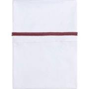 Baby's Only Ledikant laken gebreide bies - Stone Red/Wit - 120x150 cm ...