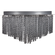 Beliani FIRVIDA - Hanglamp-Zilver-Aluminium