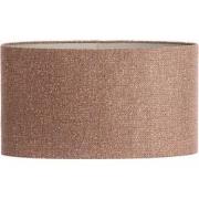 Light&living Kap ovaal recht smal 30-15-25 cm BRANDY bruin