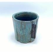 Villa Pottery  Blauwe Pot Victor - hoog