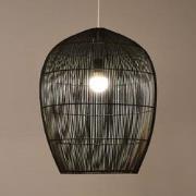 Fine Asianliving Bamboe Hanglamp Zwart Handgemaakt - Farrell