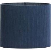 Light&living Kap ovaal recht smal 30-15-25 cm HARPER blauw