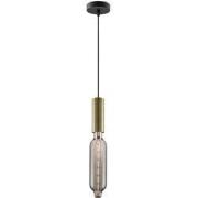 Home sweet home hanglamp Saga brons Tube - smoke