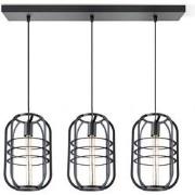 Home sweet home - hanglamp - 3L - zwart - Nero - industrieel