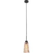 Steinhauer hanglamp Vidrio - zwart - glas - 13 cm - E27 fitting - 3831...