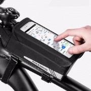 Decopatent® PRO Fiets Frametas met Telefoonhouder - Frametas Fietstas ...