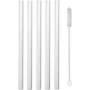 Decopatent® 5-Delige Glazen Drinkrietjes Set - Bestaande uit: 4x Rietj...