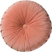 Dutch Decor KAJA - Sierkussen rond velvet Ø40 cm -  Muted Clay - roze ...