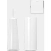 ReNew Toiletaccessoire-set, toiletborstel met houder, toiletrolhouder ...