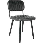 ANLI STYLE Chair Jake Worn Black