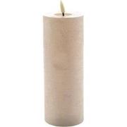 Mansion atmosphere led kaars Champagne beige 20x7,5cm