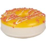 Clayre & Eef Decoratie Donut Ø 8x3 cm Geel Kunststof