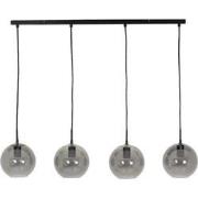 Hanglamp Subar - Smoke Glas - 114x20x120cm - 4L