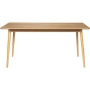 Housecraft Living Fabio Eettafel Hout Visgraat 160x80 cm Naturel