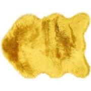 Unique Living | Floormat fake fur 60x90cm mellow yellow