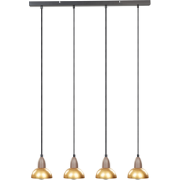 Beliani CASTALY - Hanglamp-Messing-IJzer