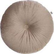 Dutch Decor OLLY - Sierkussen rond velvet Ø40 cm - Pumice Stone - beig...