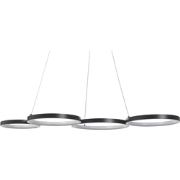 Beliani PIBOR - Hanglamp-Zwart-Aluminium