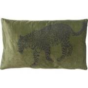 Dutch Decor SULA - Sierkussen met dierenprint 30x50 cm Chive - groen -...