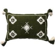 Dutch Decor ZUCO - Sierkussen van katoen 40x60 cm Chive - groen - Dutc...