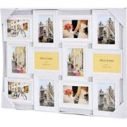 Decopatent - Fotolijst Collage voor 12 Foto's van (10x15 & 15x10 Cm) -...